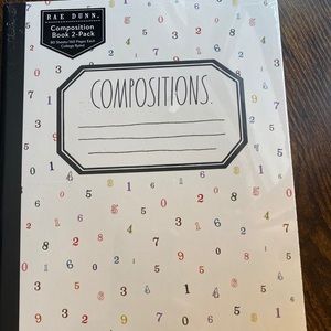 NWT Rae Dunn composition notebook set